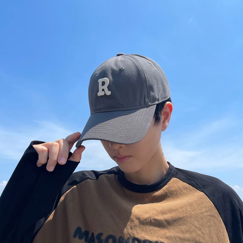 Big Head Cap Herren Schwarze Baseballkappe Sommer Lässig Vielseitig Große Größe Herrenstil_voghion.com