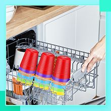 Lot de 36 gobelets réutilisables en plastique incassables et empilables pour enfants de 227 ml, pour jus de fruits et boissons, pour tout-petits, bébés et enfants_voghion.com