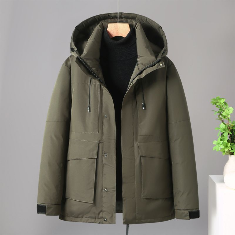 Robuste Winter-Steppjacke für Damen und Herren – Russischer Bestseller (L-XXXXL, Schwarz/Armeegrün/Khaki, mit/ohne Pelzbesatz)_voghion.com