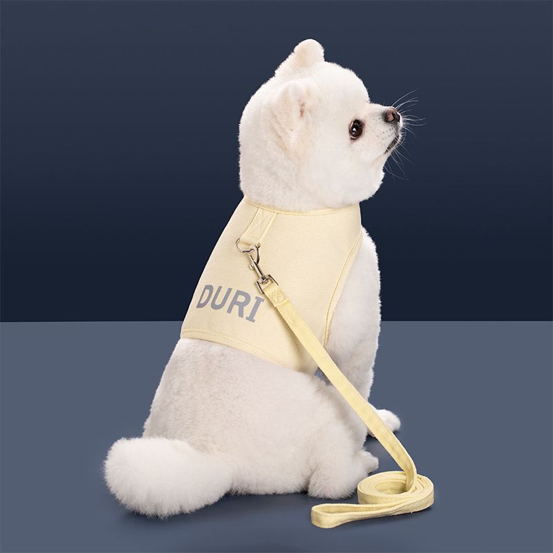 Anti-Escape Cat Chest Harness All-Season Breathable Pet Set Dog Walking Leash_voghion.com