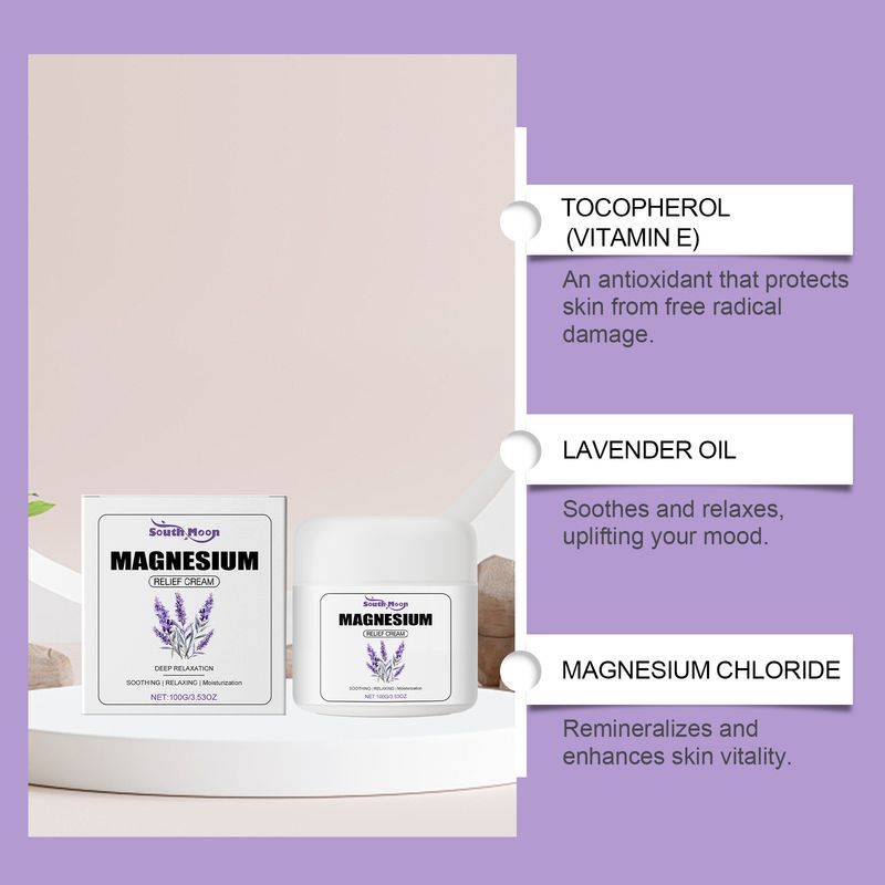 SOUTH MOON Crema per la cura quotidiana del corpo nutriente e idratante al magnesio e alla lavanda_voghion.com