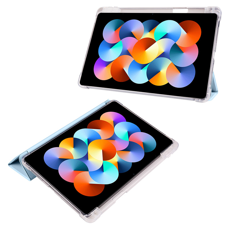 Voor Redmi Pad 10.61 Tablet Funda Met Potlood Houder Shell Voor Xiaomi Redmi Pad 2022 Case 10.61 Inch Beschermende tri Fold Cover_voghion.com