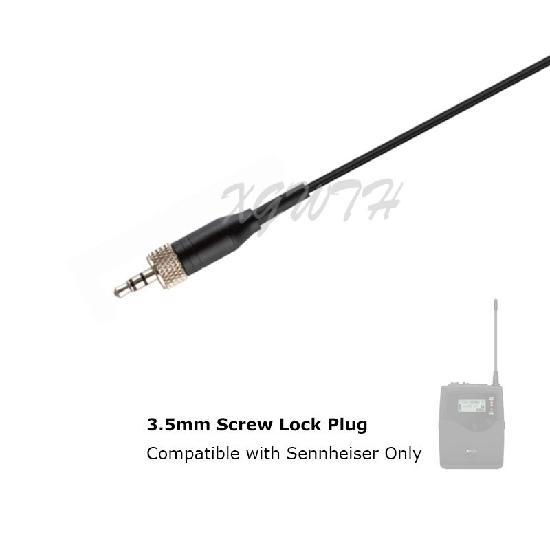 Mini Lavalier Revers Stereo Nieren Kondensator Mikrofon Clip-on Mic für Sennheiser G1 G2 G3 G4 Drahtlose Sender 3,5_voghion.com