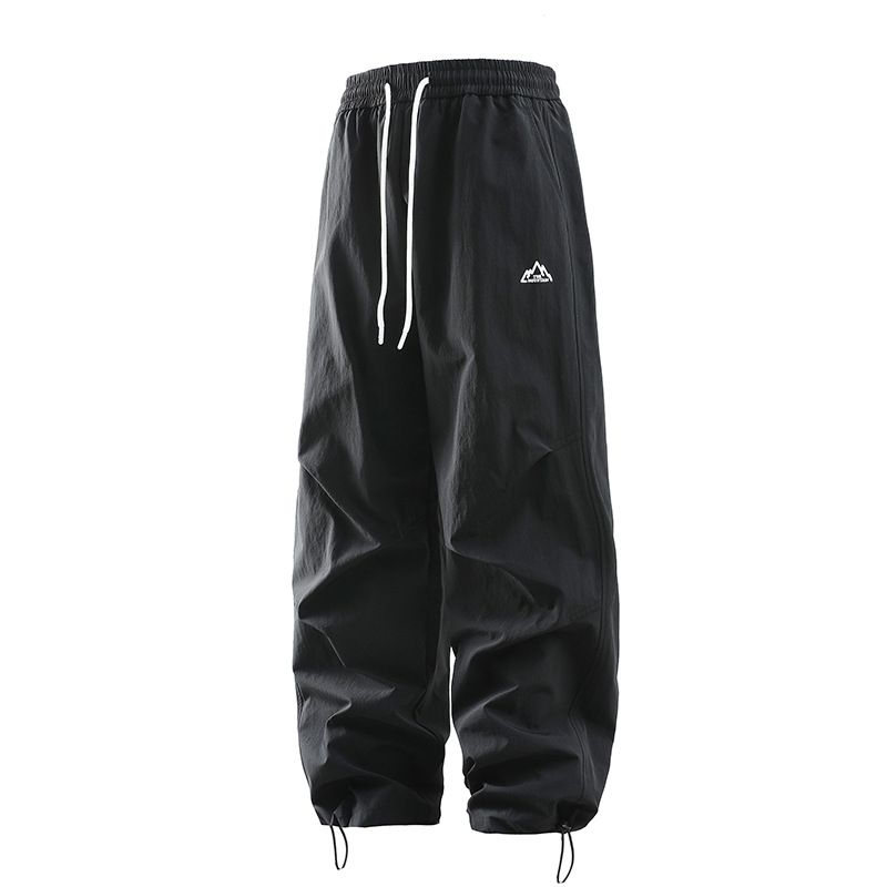 Spring And Summer Casual Pants Trendy Brand Retro Overalls Women's Casual Pants New Loose Straight Wide-leg Pants Spring And Autumn Trousers_voghion.com