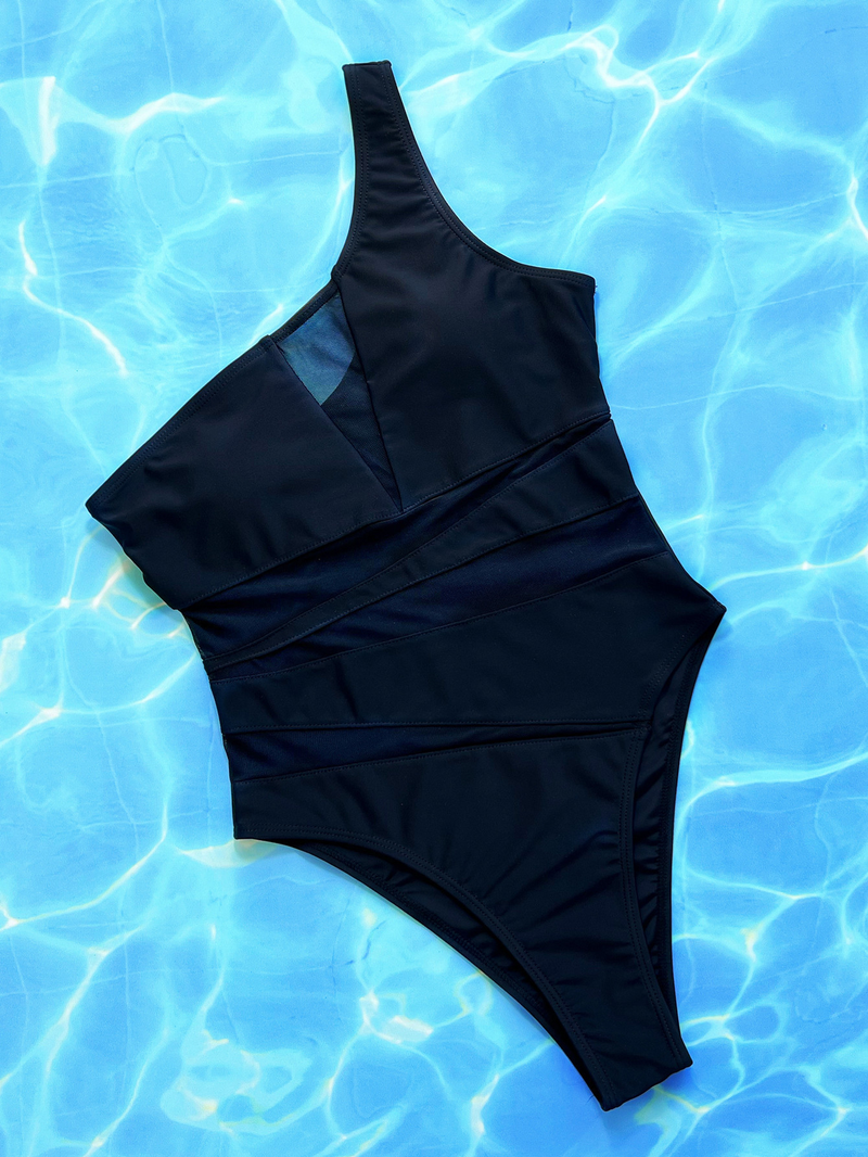 maillot de bain une pièce bikini une pièce en maille pour femme_voghion.com