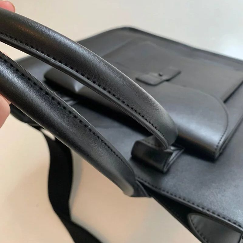 Nuevo maletín de estilo japonés de gran capacidad para ordenador portátil, bolso de mano de negocios para hombre_voghion.com