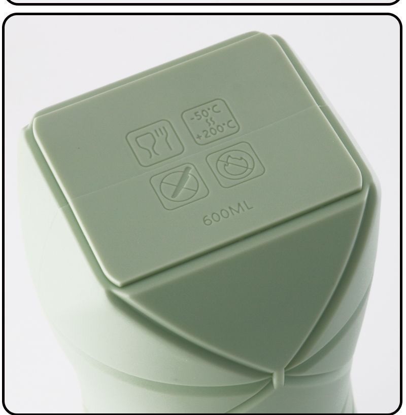 【Pieghevole e】 Pieghevole per esterni, vendita calda, creativo, in silicone, portatile, elastico, resistente alle alte temperature_voghion.com