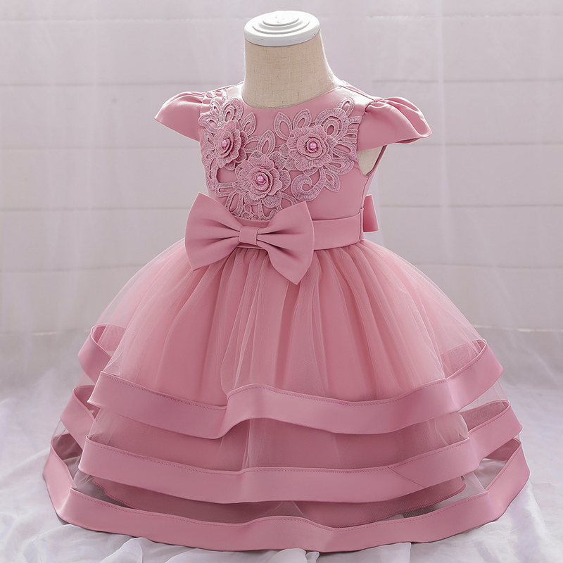 Babykleidung Baby Mädchen Kleid Kind Prinzessin Kleid Geburtstag Abendkleid Kinderkleid_voghion.com