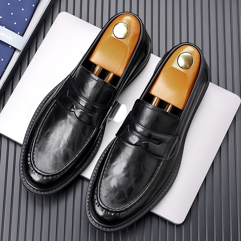 Marke Business Gentleman Arbeit Oxford Schuhe, Lederschuhe_voghion.com
