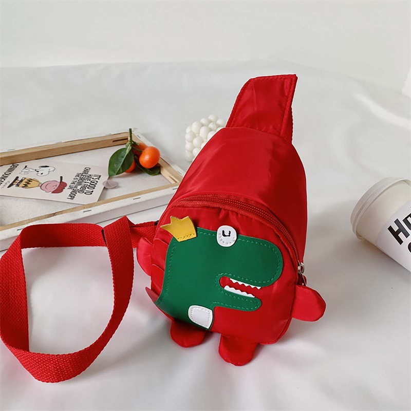 Zaino per bambini Lihanbao, stile coreano, accessori alla moda, impermeabile, modello dinosauro, borse per bambini per la scuola, nero_voghion.com