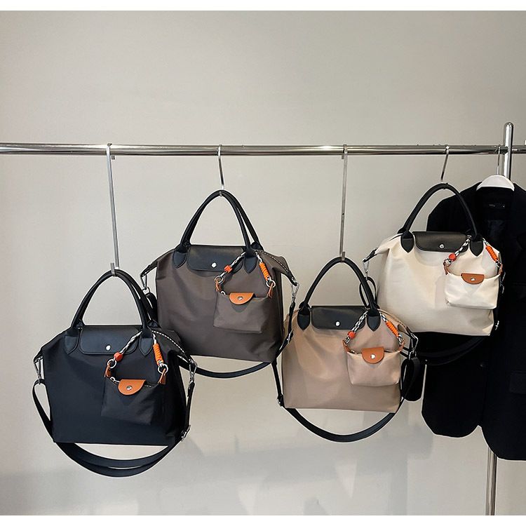 Borsa da donna, grande capacità, portatile, stile gnocco, alla moda, con tracolla a tracolla e giunzioni_voghion.com