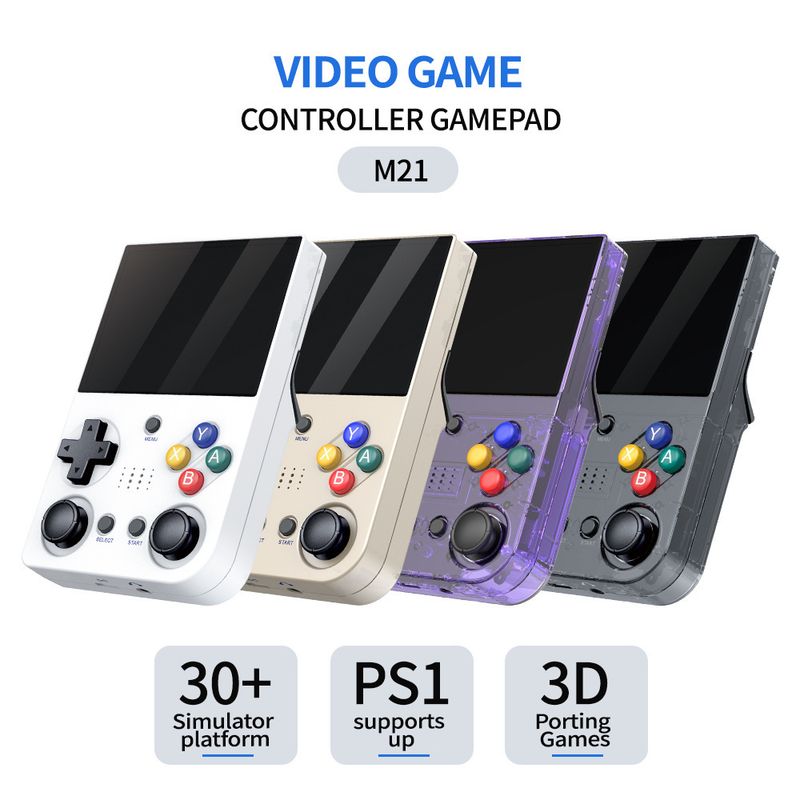 M21 Handheld 3.5-Zoll High-Definition PS1 Spillkonsole kann un engem Fernseh verbonne ginn fir an duebel_voghion.com