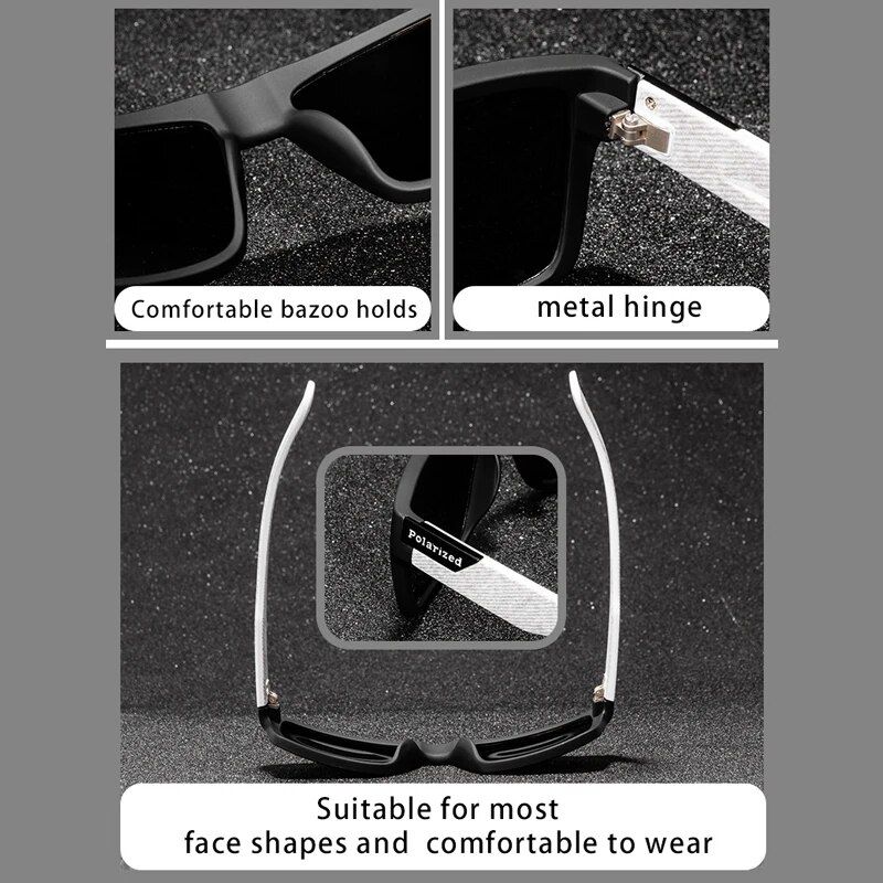 Ochelari de soare polarizați pentru bărbați și femei, designer de brand, vintage, la modă, pentru șofat, ochelari de soare, ochelari, ochelari_voghion.com