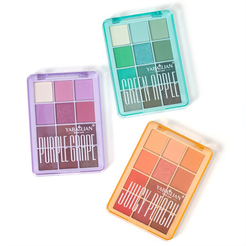 12 Color Pearlescent Matte Ins Affordable Student Novice Eye Shadow Makeup Dish_voghion.com