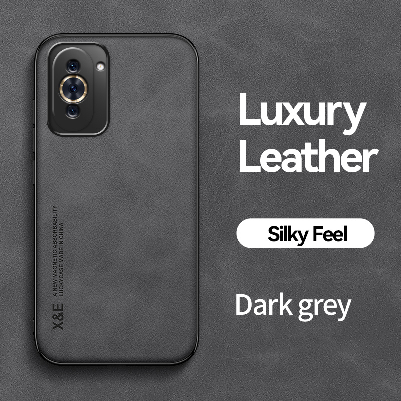 Custodia antiurto in pelle retrò di lusso per Huawei Nova 10 9 SE 7 Pro 6 5 P50 P30 Pro P20 P40 Lite con cornice in silicone morbido_voghion.com