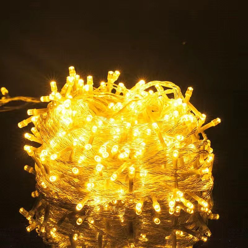 Cross-Border New Solar Bubble Outdoor Camping String Snowflake Decorative Crystal Ball LED Color Light_voghion.com