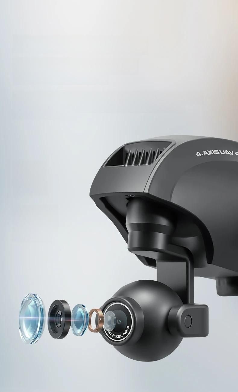 Mini drone FPV professionale con doppia telecamera 8K 5G WIFI GPS, quadricottero giocattolo con ostacolo su quattro lati_voghion.com