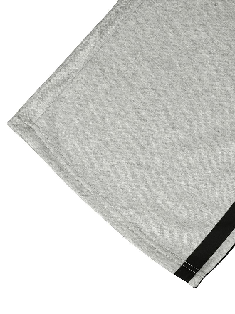 Streetwise Stripe Zip-Up Jacket & Jogger Set - Edgy Athleisure For Urban Explorers (S-XXL, Grey/Black/Red/Blue)_voghion.com