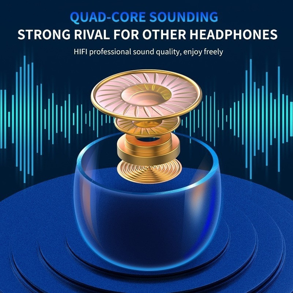 F9-5C Wireless Bluetooth Headphones Tws Earphones Digital Display Heaset Large Capacity Charging Case Waterproof Earbuds_voghion.com