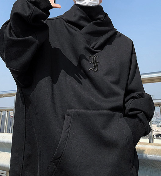 Men's clothing loose hoodie autumn and winter hooded compound bebe fleece design casual hoodie_voghion.com