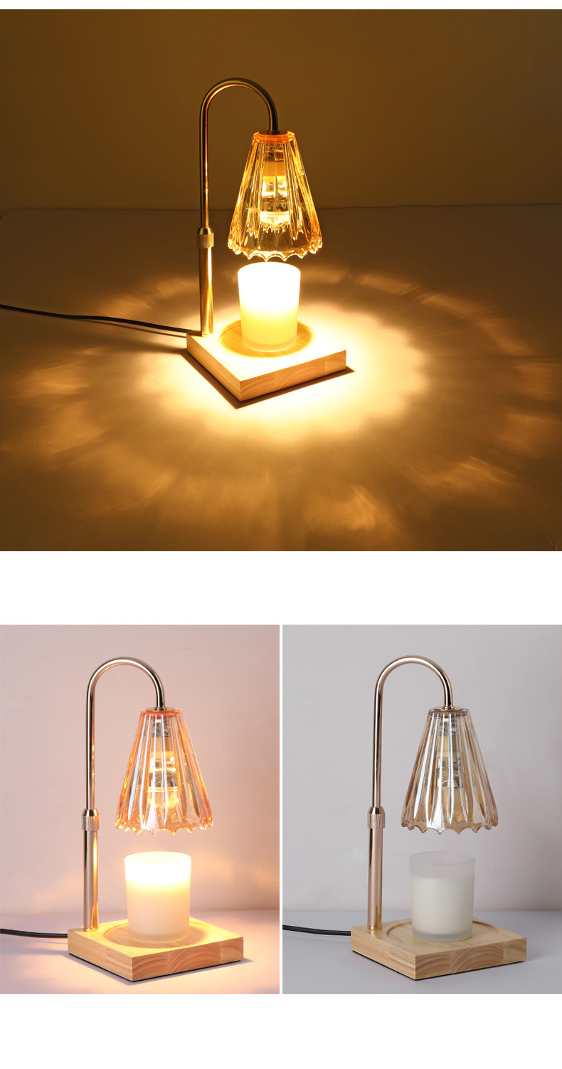 Mājas mēbeles Kūstoša vaska lampa Laika regulēšana Silta Ziemeļvalstu kūstoša sveču lampa Pacelšanas smaržu izplešanās tīkls Slavenību retro dekorācija Guļamistabas naktslampiņa_voghion.com