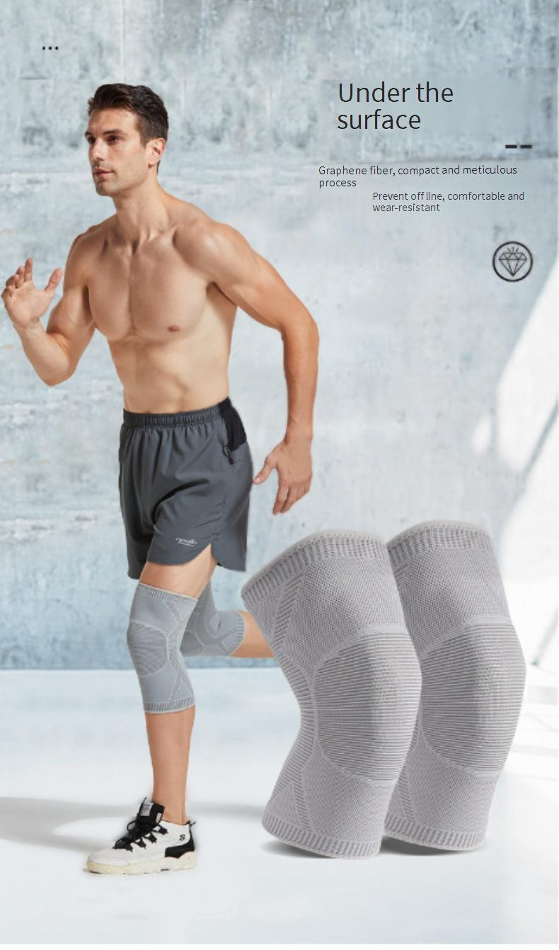 Professionelle Kniebandage für Männer und Frauen – Atmungsaktive und verstellbare Kniebandage zum Laufen, Radfahren, Wandern und zur Linderung von Gelenkschmerzen_voghion.com