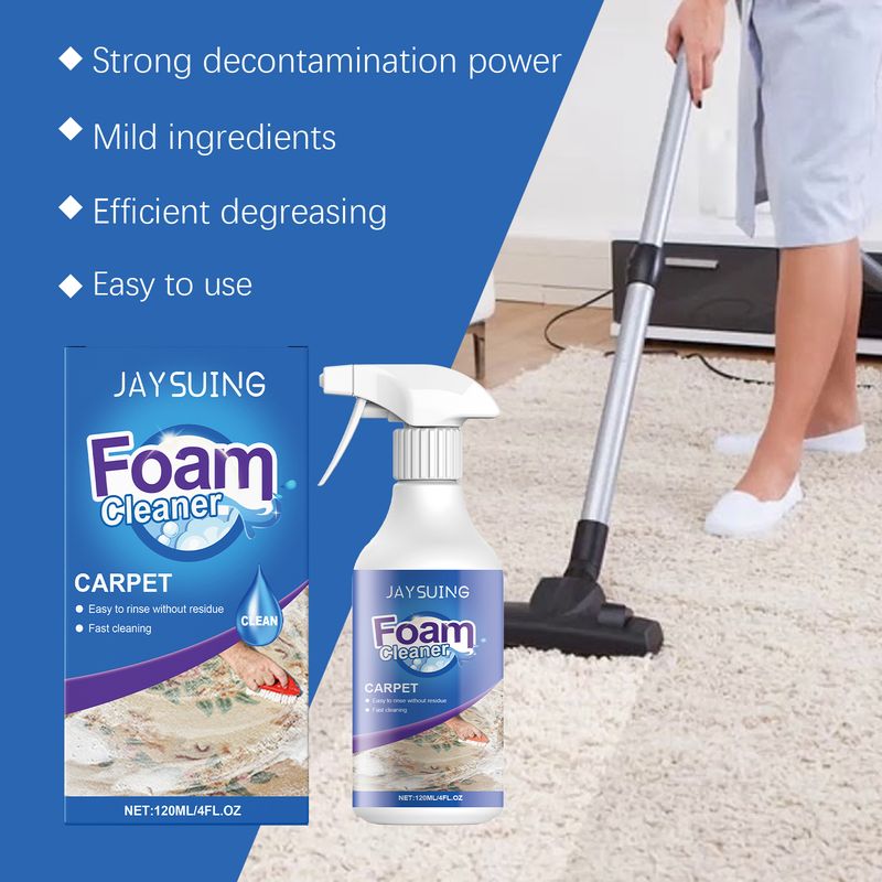 Jaysuing Carpet Foam Cleaner Cleaning Stubborn Stains On Carpet Fabric Supplies Foam Cleaner_voghion.com