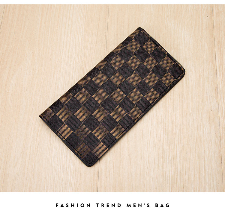 Wallet Men's Long 2024 New Wallet Casual Soft Wallet Fashionable Student Ticket Holder_voghion.com