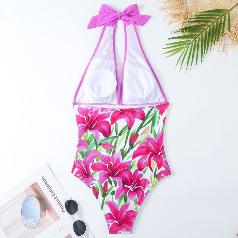 Maillot de bain une pièce pour femme, ensemble de maillot de bain sexy et amincissant en mousseline de soie_voghion.com