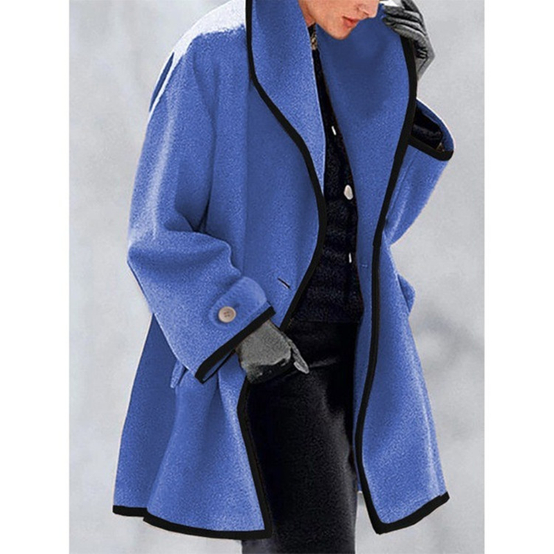 Naiste villane mantel elegantne kašmiirist pikk talvemantel naissoost ülisuur segujope mantel Manteau Femme Hiver Abrigo_voghion.com