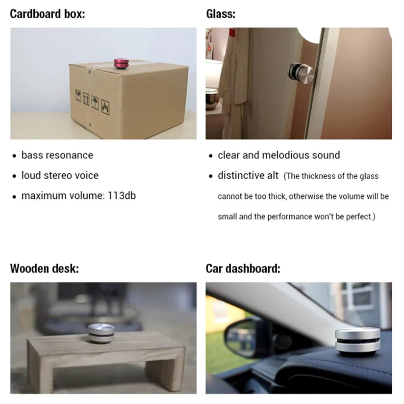 Dura Mobi Hummingbird Przewodnictwo kostne TWS Bezprzewodowy dźwięk zgodny z Bluetooth DuraMobi Box Portable_voghion.com