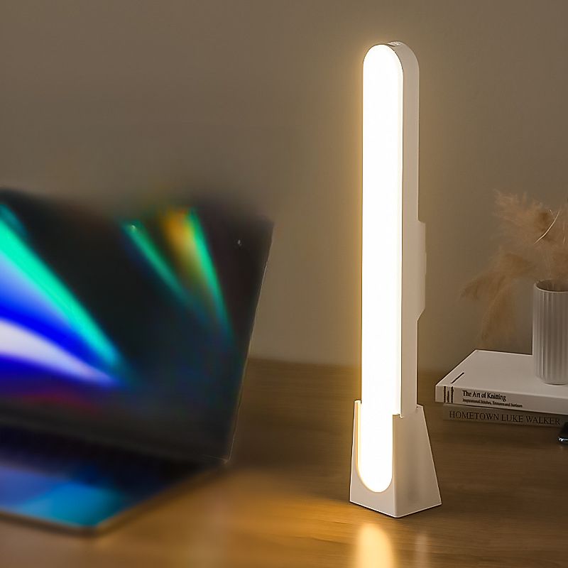 LED Cool Dormitory Student Study Desk Eye Protection Lamp Magnetic Adsorption Rechargeable Night Light_voghion.com