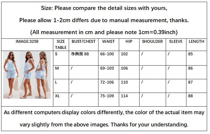 2023 European And American Summer New Sexy Fashion Washed Denim Strap Shorts Women_voghion.com