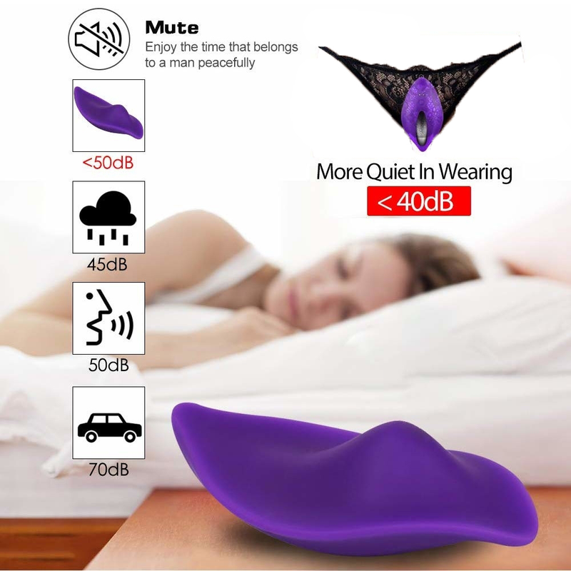 Wearable Panty Vibrator with Wireless Remote Control Panties Vibrating Eggs-Pelepas 12 Vibration Patterns Medical_voghion.com