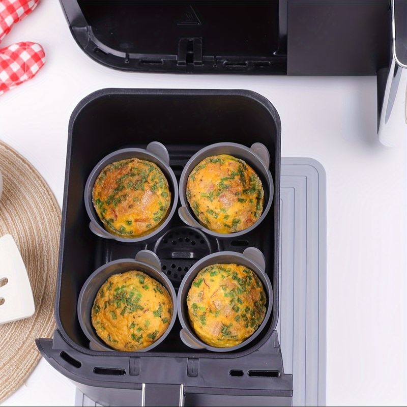 1 st/4 st Airfryer siliconen eierkoker cups siliconen eierkoker mal_voghion.com