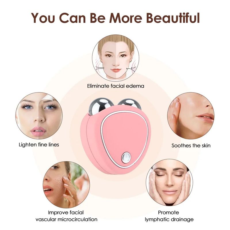 3D Mikros do Schönheit Haut elektrische Gesichts Massage gerät 3 Gänge zu Hause Mini-Mikros do gerät für Anti-Aging und Falten reduzier_voghion.com
