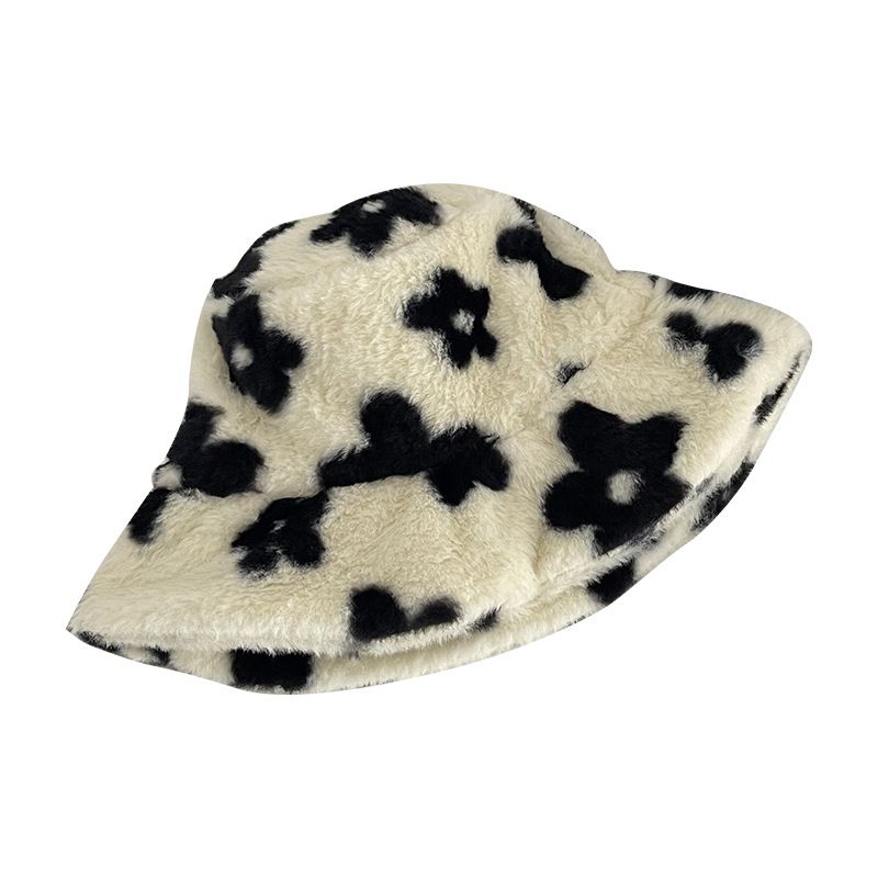 2023 Nieuwe Luie Pluche Bloem Vissershoed Kinderen, Veelzijdig voor herfst en winter, Warme oorbeschermingskap, Modieus_voghion.com