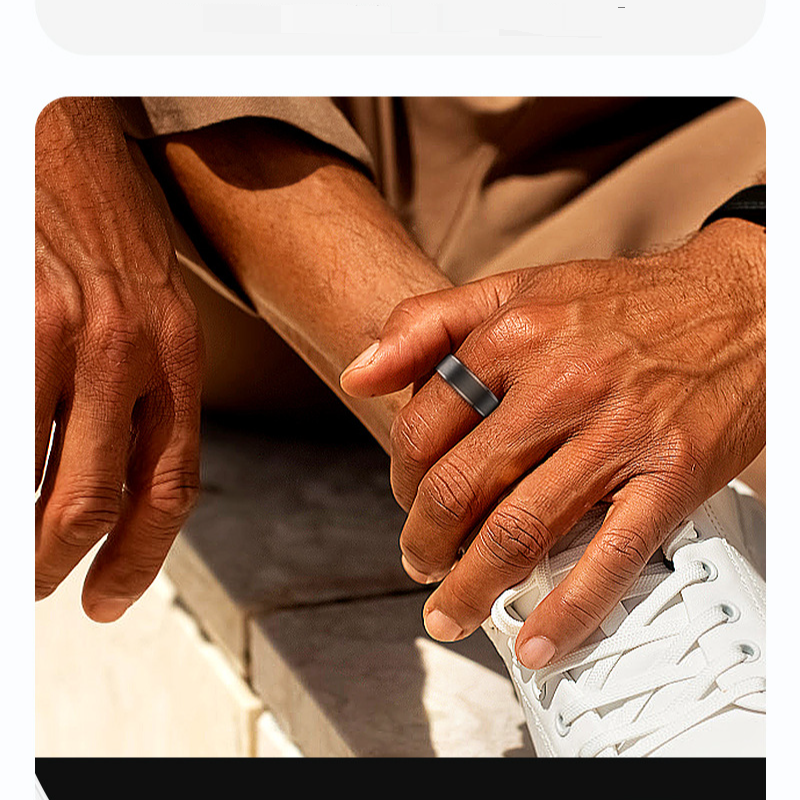 Trackers d'activité intelligents, caméra à télécommande, bague de sport, surveillance de la santé, Bluetooth, sommeil, fréquence cardiaque, oxygène dans le sang, bague intelligente_voghion.com