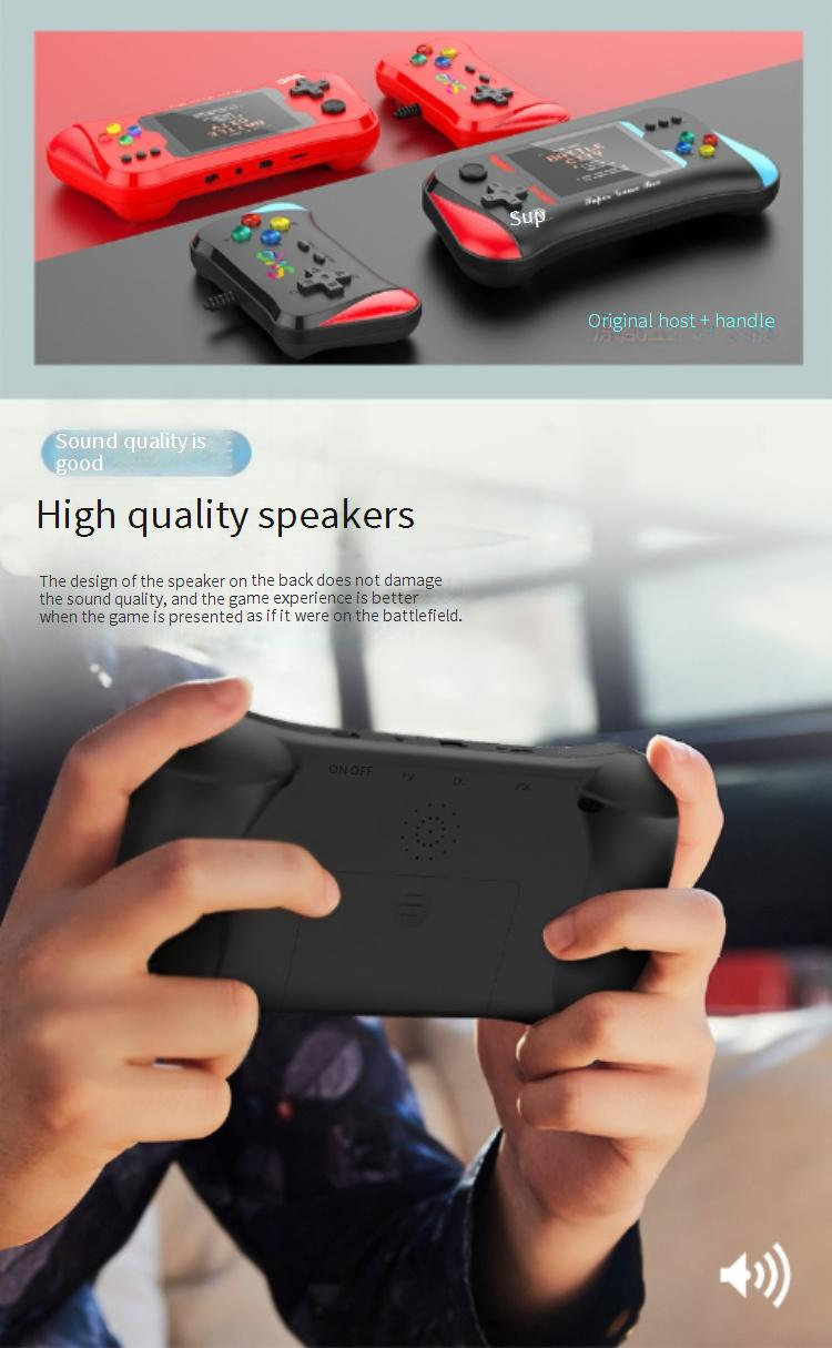 Video Game Consoles X7M Handheld Game Console Mini Arcade Portable Double Handheld Nostalgic Gift_voghion.com