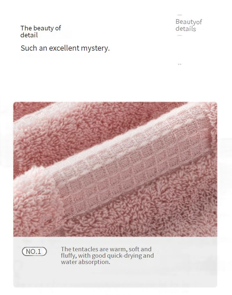 Hochwertiges Badetuch aus 100 % Baumwolle – super saugfähig und fusselfrei (Übergröße 70 x 140 cm, weich und schnelltrocknend, Luxus in Hotelqualität, für Erwachsene und den Heimgebrauch)_voghion.com