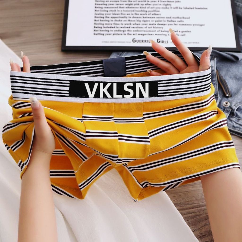 Men's Underwear Comfortable Breathable Boxer Briefs Trendy Fashion Boxer Shorts Youth_voghion.com