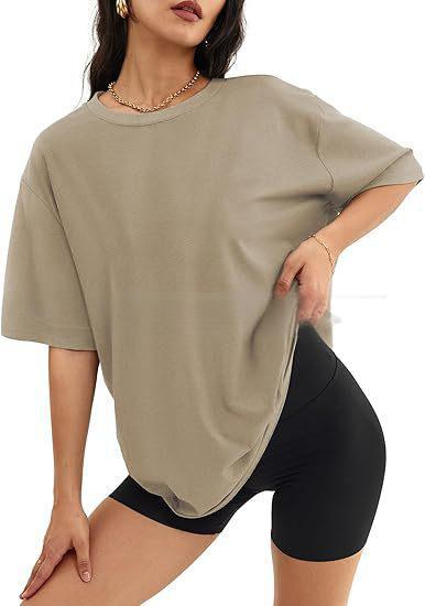 Maglietta basic casual estiva da donna_voghion.com
