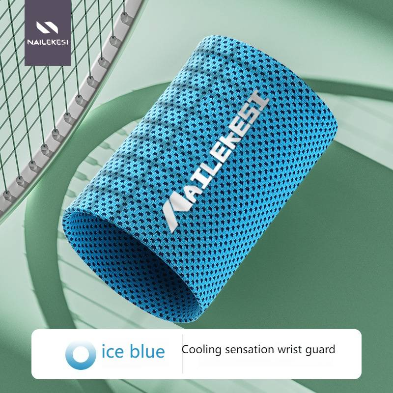 Unisex Sports Wristband Sweat Absorbent & Cooling Towel – Quick-Dry Gym Accessories For Running, Tennis & Summer Workouts_voghion.com