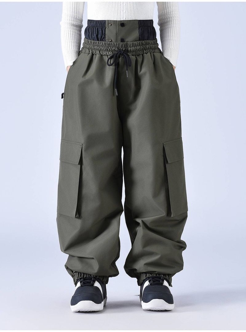 Skihose Herren und Damen Snowboardhose Winter Outdoor Winddicht Wasserdicht Warm Lose Version Skihose Cross Border Style_voghion.com