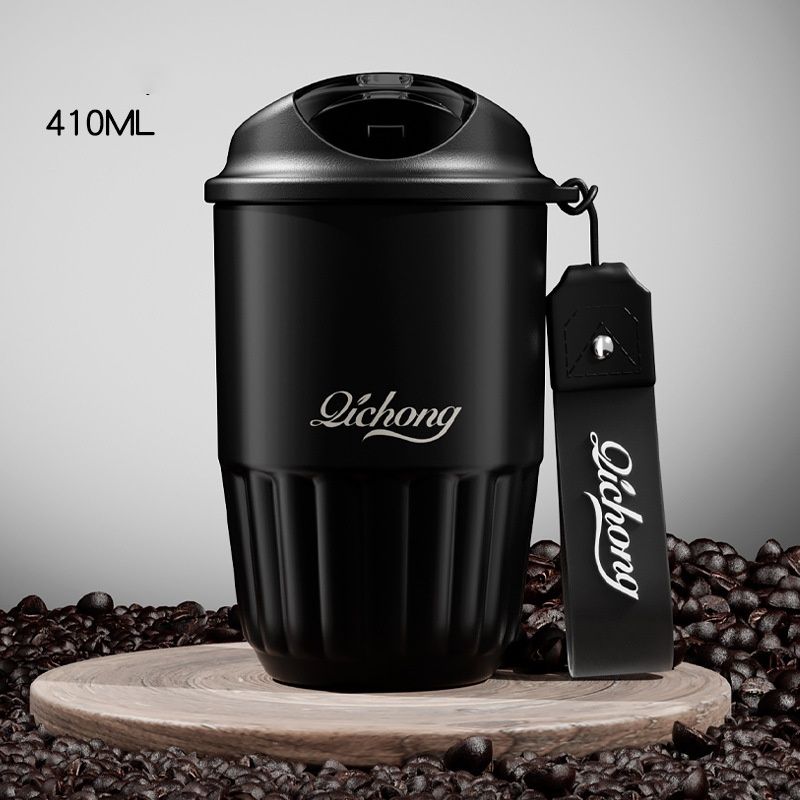 316 Stainless Steel Coffee Cup High-Fashion Ceramic Thermos Flask Portable Travel Mug Trending Customisable Water Bottle_voghion.com