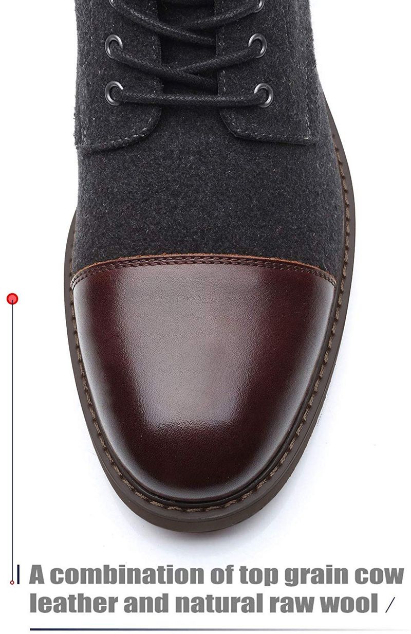 Mocassins à enfiler pour hommes, chaussures habillées en cuir classiques confortables et décontractées pour hommes_voghion.com