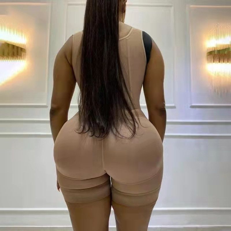 Underwear & Sleepwears Mesh One Piece Body Shaper Waist Tightening Abdomen Lifting Hip Lifting Body Shaping One Piece Tights_voghion.com
