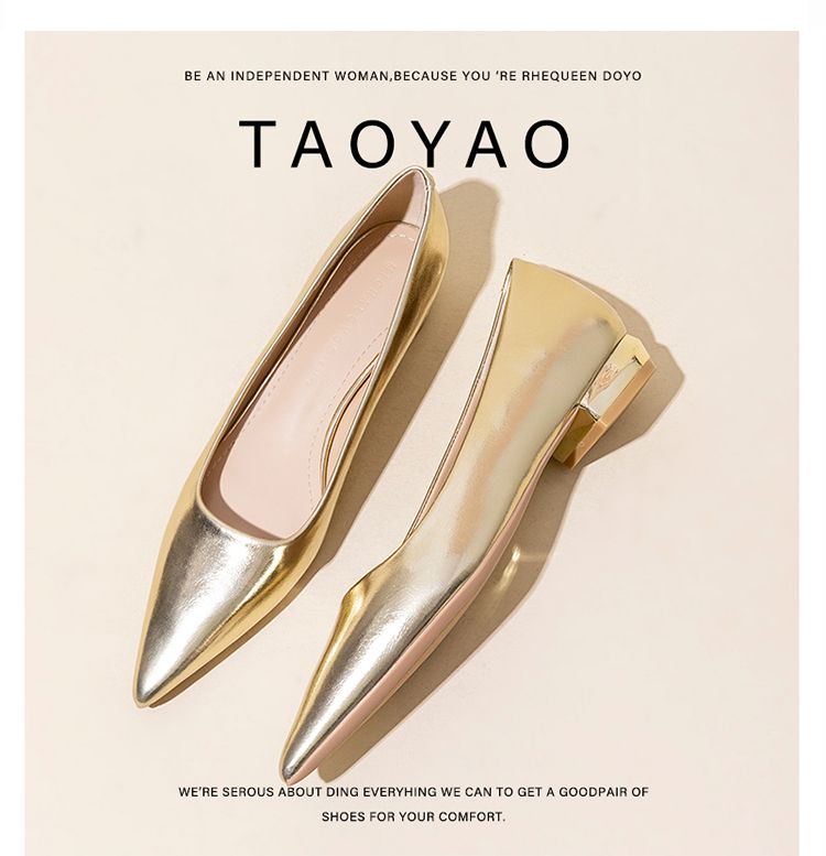 Tip In Sier Flat 2025 Novi prihod Balerinke Temperament Wild Fashion Commuter Nizka peta Not Tired Ženske čevlje_voghion.com