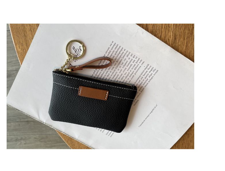 Wallet Card Cases Leather Coin Purse New Ultra Thin Exquisite Mini Compact Key Bag Coin Bag Ladies Short Wallet_voghion.com
