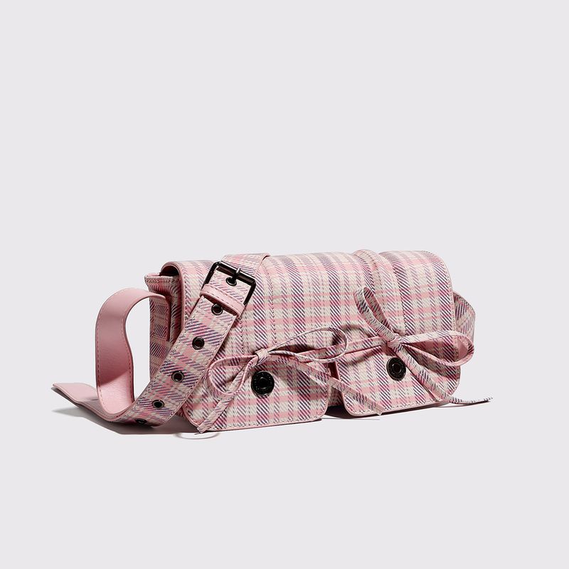 Women's 2025 Spring And Summer New Ballet Style Bow Underarm Folding Shoulder Crossbody Bag Fashionable Hundred_voghion.com